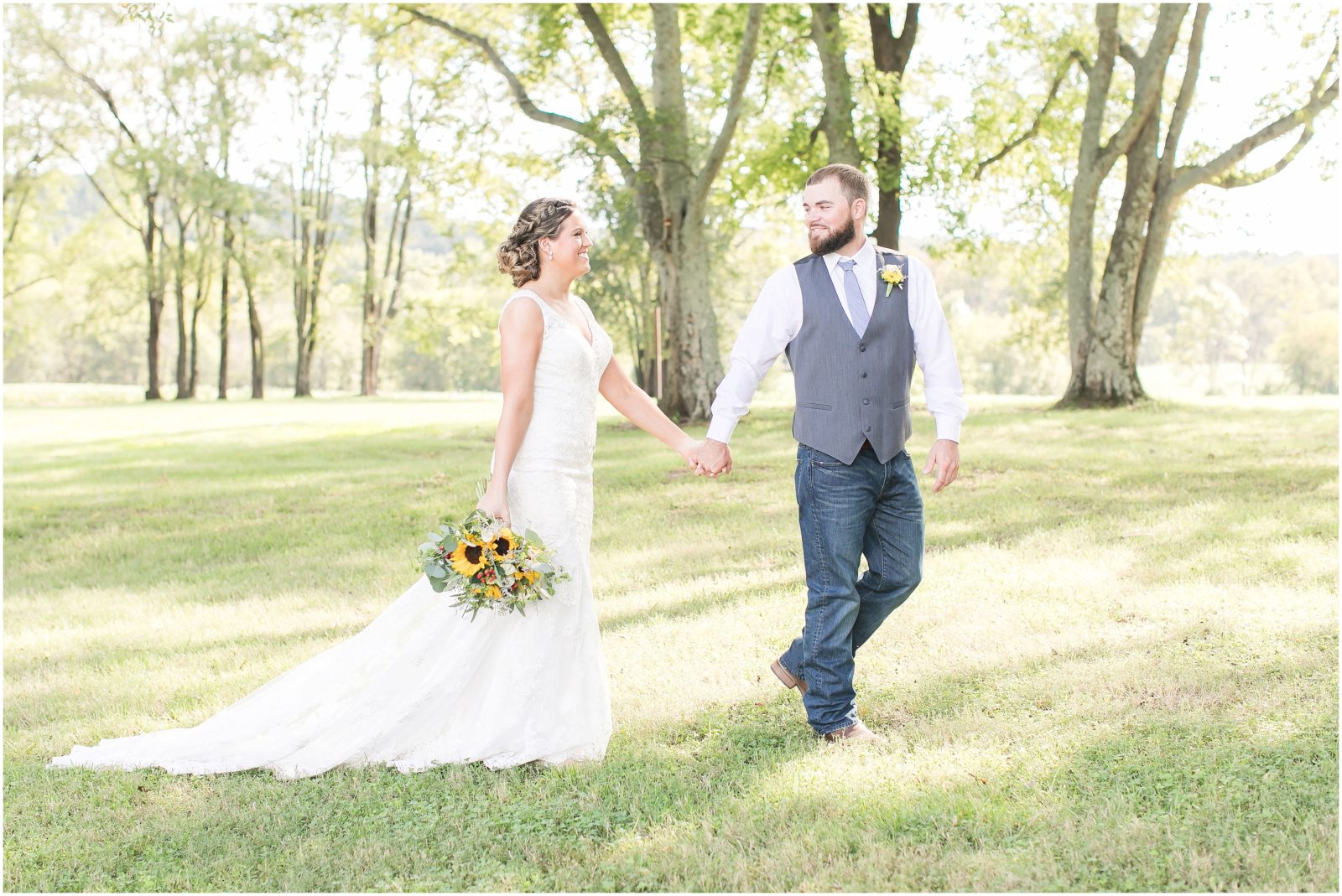 Kasie + Ryan A Hunt At Selma Wedding Amelia, VAHeather